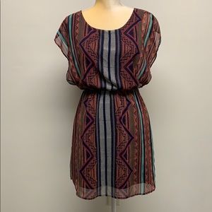 Size S Unknown Brand Aztec Print Dress